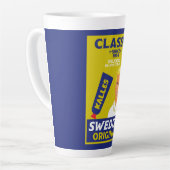 スウェーデンスメゴスカビアフィッシュカイバー カフェラテマグ (左アングル)