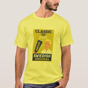 スウェーデンスメゴスカビアフィッシュカイバー Tシャツ