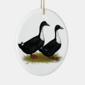 スウェーデンダックズブラック セラミックオーナメント (右)