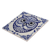 スウェーデンダラアウルブルーアンドホワイト新しい タイル (側面)