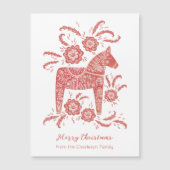 スウェーデンダラホースクリスマスカード (正面)