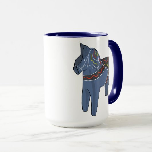 スウェーデンダラホースダレカリアンスウェーデン マグカップ (正面右)