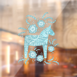 スウェーデンダラホースティール(緑がかった色)グリーンウインドウニックスッキング ウィンドウサイン