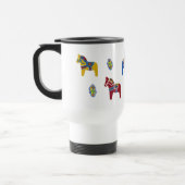 スウェーデンダラホースデザイン トラベルマグ (左)