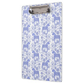 スウェーデンダラホースブルーアンドホワイトフォークスタイル クリップボード (左)