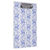 スウェーデンダラホースブルーアンドホワイトフォークスタイル クリップボード (右)