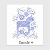 スウェーデンダラホースブルー シール (シート)