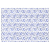 スウェーデンダラホースブルー&ホワイトテーブルクロス テーブルクロス (正面(横))