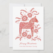 スウェーデンダラホース シーズンカード (正面)