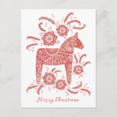 スウェーデンダラホース シーズンポストカード (正面)