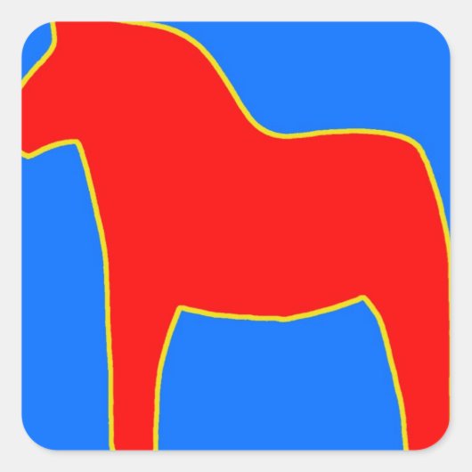 スウェーデンダラホース スクエアシール (正面)