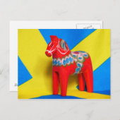 スウェーデンダラホース ポストカード (正面/裏面)