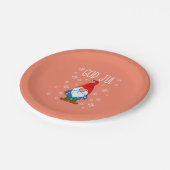 スウェーデントムテ格言スカンジナビアメリーの ペーパープレート (アングル)