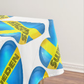 スウェーデンハート国旗 テーブルクロス (インサイチュ)