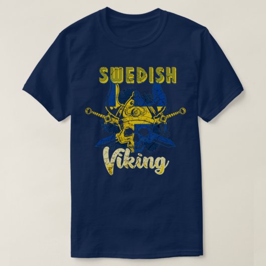 スウェーデンバイキング6 Tシャツ (デザイン正面)