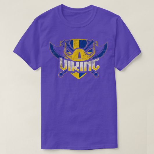 スウェーデンバイキング Tシャツ (デザイン正面)