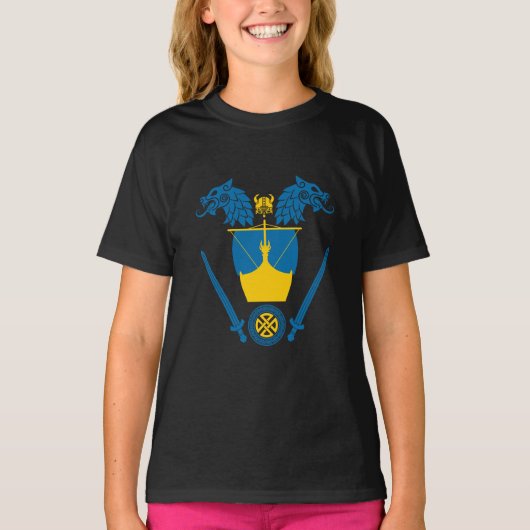 スウェーデンバイキング Tシャツ (正面)