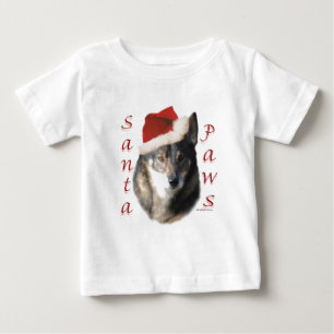スウェーデンバルフンサンタポーズ ベビーTシャツ