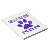 スウェーデンバルフンマママギフトデザイン ノートパッド (アングル)