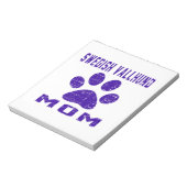 スウェーデンバルフンマママギフトデザイン ノートパッド (回転)