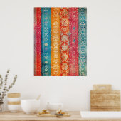 スウェーデンフォークアートヴィンテージスカンジナビア族 ポスター (キッチン)