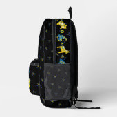 スウェーデンフォークダラホースLブルーアンドイエロー プリントバックパック (右)