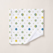 スウェーデンフォークダラルースター バスタオルセット (ウォッシュタオル)