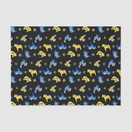 スウェーデンフォークダラ動物 薄葉紙 (正面)