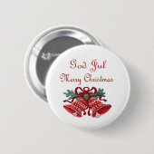 スウェーデンボタン 缶バッジ (正面&裏面)