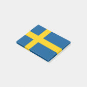 スウェーデンポスト®ノート国旗 ポストイット (アングル)