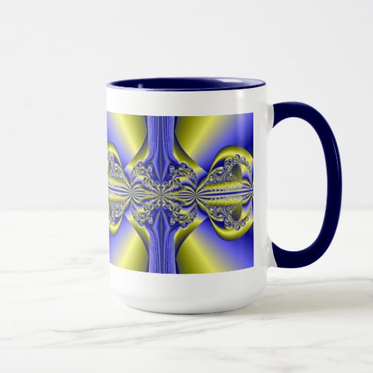 スウェーデンモダンのフラクタルマグ マグカップ (右)