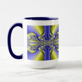 スウェーデンモダンのフラクタルマグ マグカップ (左)