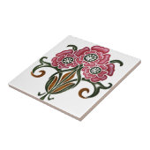 スウェーデンモダンタイル花パターン タイル (側面)