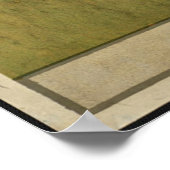 スウェーデンヴィンテージ旅行ポスター広告レトロプリント ポスター (角)