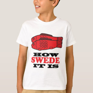 スウェーデン人がそれいかにあるか Tシャツ