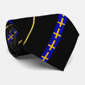 スウェーデン人のストライプな旗 ネクタイ (ロール)