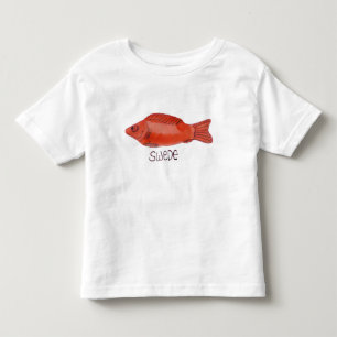 スウェーデン人のワイシャツ トドラーTシャツ