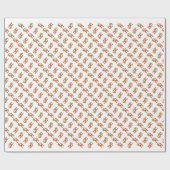 スウェーデン人の7月Bokの伝統的なスカンジナビアの民芸 ラッピングペーパー (フラット)