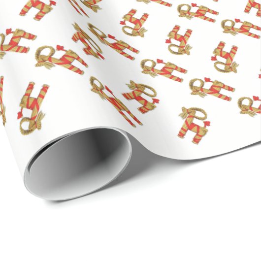 スウェーデン人の7月Bokの伝統的なスカンジナビアの民芸 ラッピングペーパー (ロールコーナー)