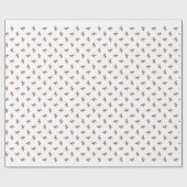 スウェーデン人のDalaの馬のスカンジナビア人 ラッピングペーパー (フラット)