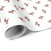 スウェーデン人のDalaの馬のスカンジナビア人 ラッピングペーパー (ロールコーナー)