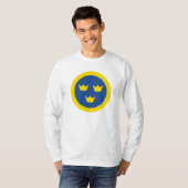 スウェーデン人のRoundelのTシャツ Tシャツ (正面フル)