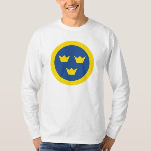 スウェーデン人のRoundelのTシャツ Tシャツ (正面)