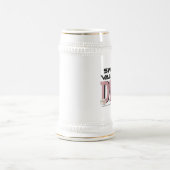 スウェーデン人のVallhundの花型女性歌手 ビールジョッキ (中央)