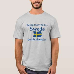 スウェーデン人はキャラクターを造ります Tシャツ