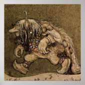 スウェーデン人アーティストJohn Bauerによる「Farm Troll」 ポスター (正面)