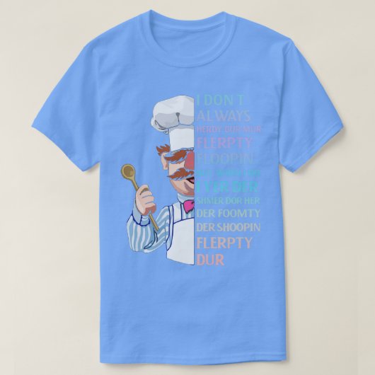 スウェーデン人シェフ私はいつもヘルディdurタンク tシャツ (デザイン正面)