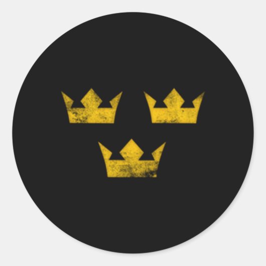 スウェーデン伝統トレクロノールスリークラウンズベリージュ ラウンドシール (正面)