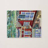 スウェーデン伝統的、横長 ジグソーパズル (横)