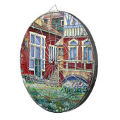 スウェーデン伝統的、横長 ダーツボード (正面右)